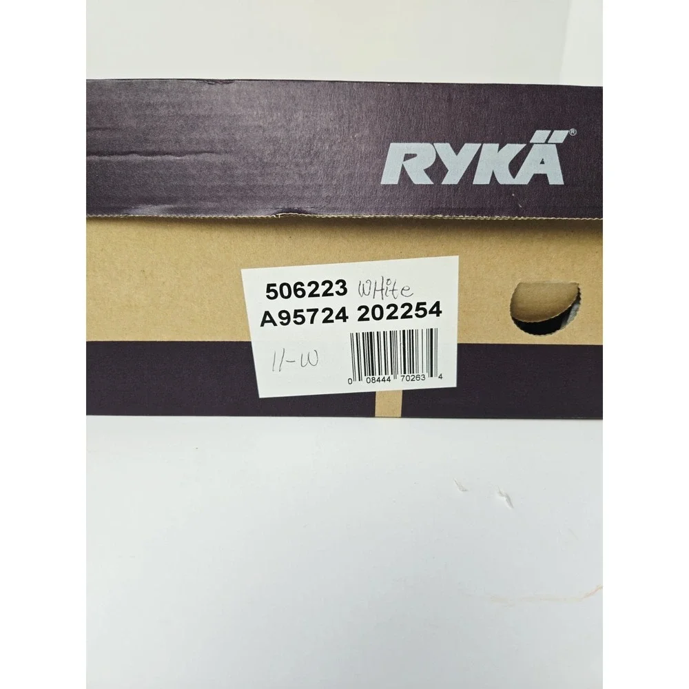 Ryka Womens Shoes NEW size 11W white athletic shoes 202254